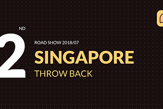 BLABBER at Blockchain Summit in Singapore — 19.07. — 20.07.2018