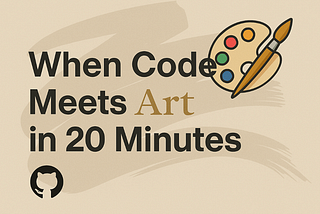How I Vibe Coded My Art Gallery in 20 mins (for Free)