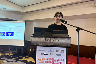 Presenting at the Malaysian Ophthalmology Scientific Congress 2026!