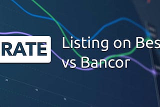 Listing on BestRate vs Bancor — BestRate