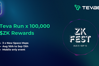 Tevaera x ZK Fest is Now Live with 100,000 $ZK Rewards!