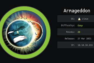 Armageddon — HackTheBox Writeup