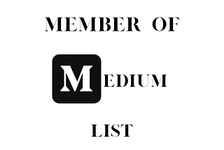 Member of Medium list