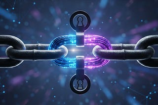 Cover image: a heavy metal chain with a central fiber-optic link.