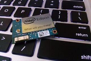 Motion Sensing with Leap motion and triggering an LED on the Intel Edison