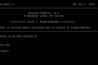 Vulnhub Box Write-Up 2: Pumpkin Garden