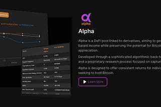 Alpha Bitcoin Staking Launches $9M A.I. Leveraged Yield Protocol
