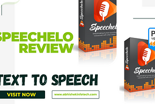 Speechelo: Text To Speech Software