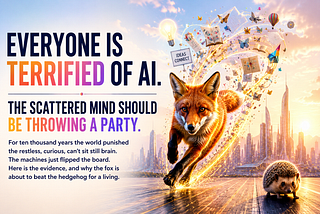 Everyone Is Terrified of AI. The Scattered Mind Should Be Throwing a Party.