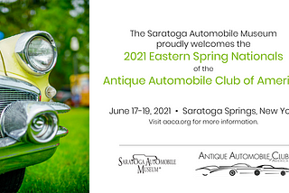 Saratoga Chapter of Antique Automobile Club of America to host national meet