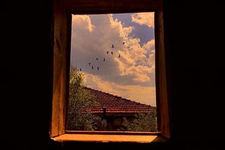 As we devour the blue