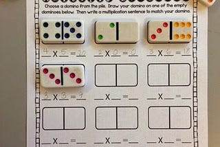 Multiplication Activities F2F or Zoom