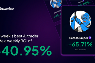 New Best Trader of the Week