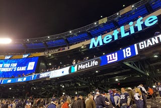 Cowboys at Giants