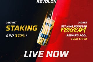 STAKING IS NOW LIVE! 🔥🔥