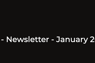 Frictionless Markets — Newsletter — January 2024