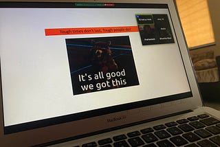Reviewing a year of working with purpose