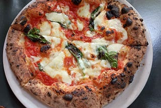 Photo of pizza at Margot’s