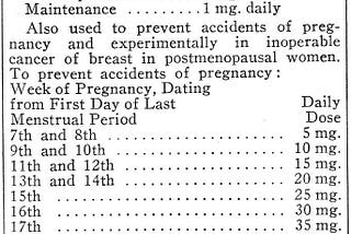 Diethylstilbestrol, the untold story