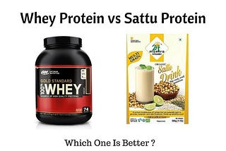 Can ‘Sattu powder’ replace whey protein in a muscle gain diet?