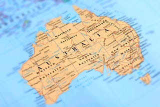 Map of Australia