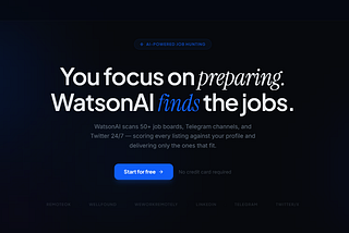 I Got Laid Off Last year. So I Built My Own Job Hunting AI App.