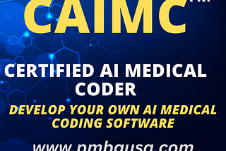 Certified AI Medical Coder Training and Certification for Medical Coders