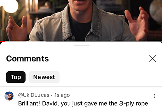 16. David Perell is my favorite YouTube host.