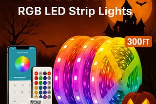 🎃 Light Up Your Halloween with DAYBETTER LED Strip Lights!