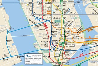 A More Complete Transit Map for New York & New Jersey