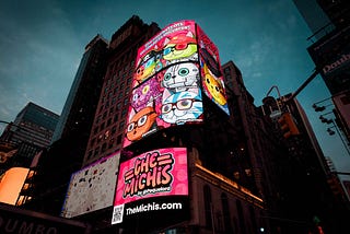 How the Michis got to Times Square?