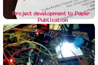 Project Development to Paper Publication