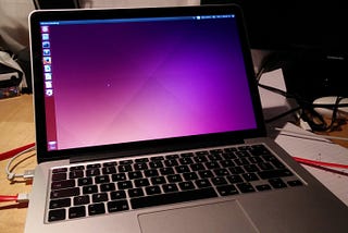 Ubuntu 14.10 running on my MacBook