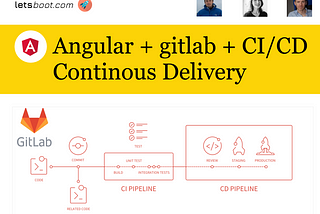 Angular Continuous Delivery / Deployment with gitlab-ci, stage on commit and prod on git-tag