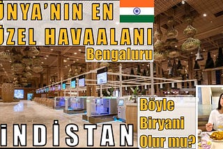 Hindistan’da Bu Havaalanı Şaşırttı! Yerel Lezzet Biryani Deneyimi🍛 Bengaluru Airport | Bangalore