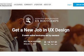 Interaction Design Foundation’s Bootcamp — First Impressions