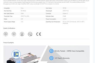 DWDM-SFP25G-39.77 Optical Transceiver Module