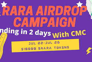 RARA Airdrop campaign