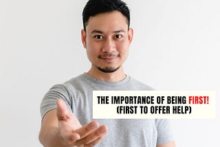 The importance of being FIRST!