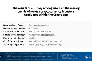 Weekly South Korea Crypto Market Outlook : The fifth week of June 2026