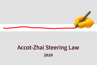 Better controls and interaction with Accot-Zhai Steering Law