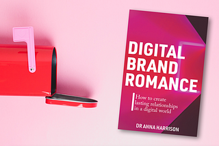 Digital Brand Romance book cover and mailbox