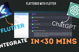 Integrate ChatGPT in Flutter