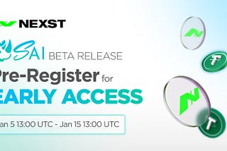 SAI Beta Release Jan 15：Get In Early, Win Big