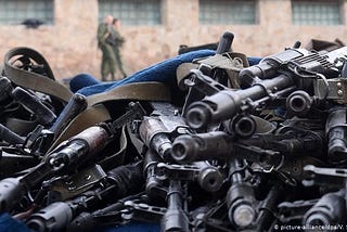 Illegal weapons in Ukraine is a threat to Europe