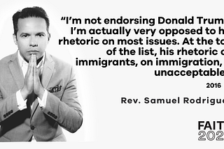 Pastor Sammy Rodriguez Wasn’t Always For Trump. What Happened?