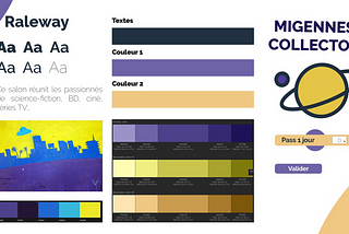 Website redesign for a small but passionated festival : Migennes Collector