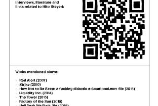 How to understand and appreciate the art of Hito Steyerl