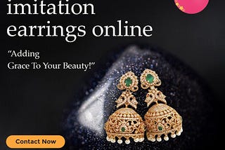 The Secret to Finding the Right Size Earrings Online? Tarathi Jewels!