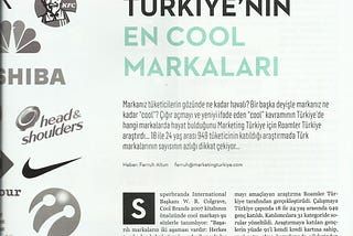 Tüketiciye Göre En “Cool” Markalar